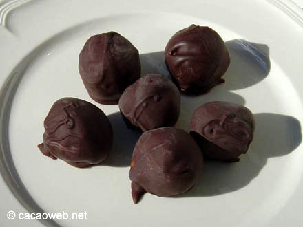 Chocolate Truffles with Coffee