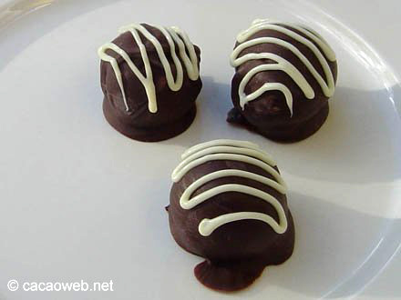 Chocolate Truffles with Orange